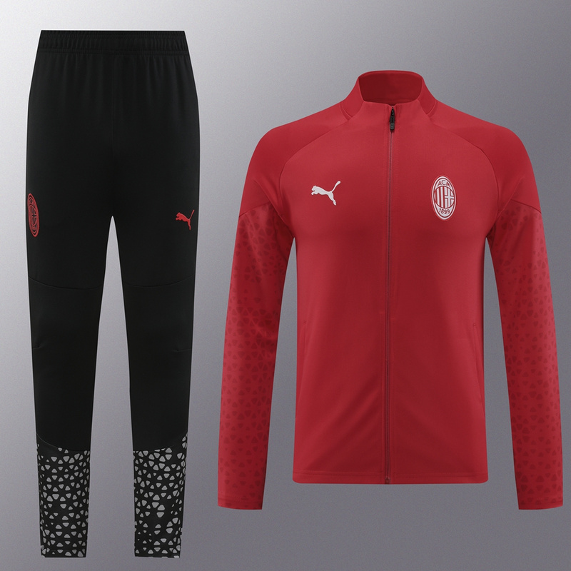 23AC Milan red suit